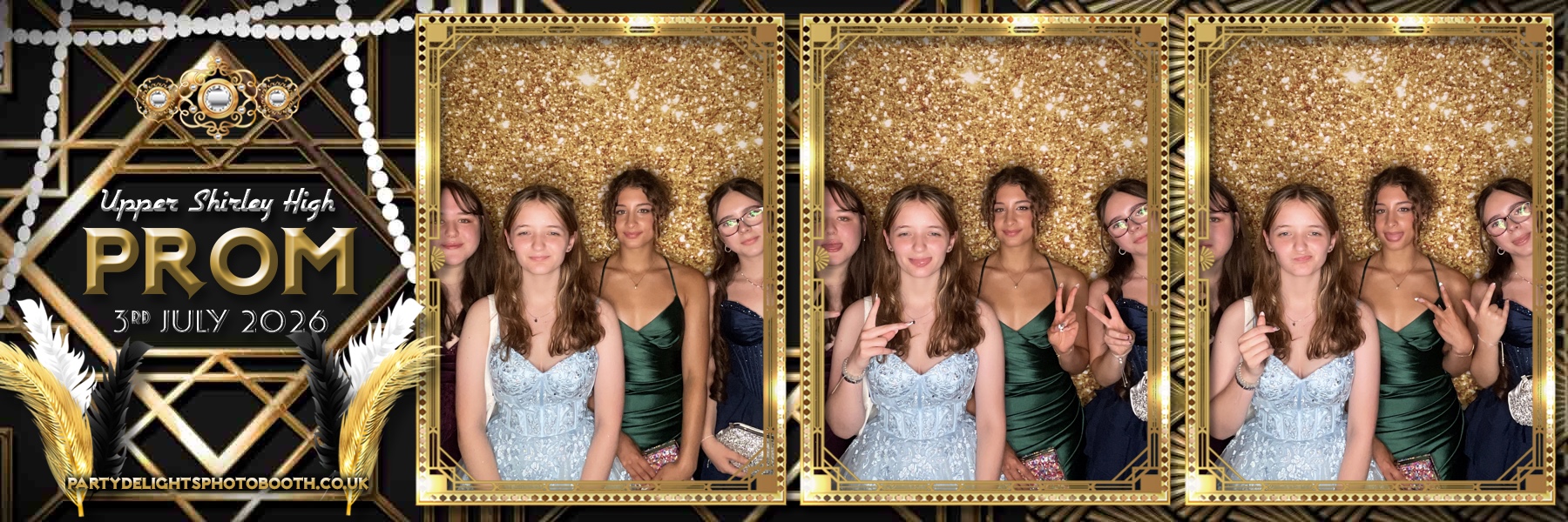 Upper Shirley High Prom | View more photos from the event at gallery.partydelightsphotobooth.co.uk/u/PartyDelightsPhotoBooth/Upper-Shirley-High-Prom