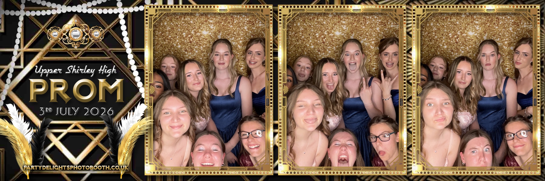 Upper Shirley High Prom | View more photos from the event at gallery.partydelightsphotobooth.co.uk/u/PartyDelightsPhotoBooth/Upper-Shirley-High-Prom