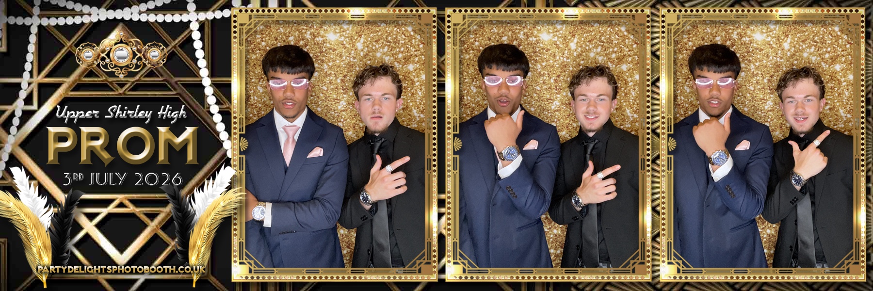 Upper Shirley High Prom | View more photos from the event at gallery.partydelightsphotobooth.co.uk/u/PartyDelightsPhotoBooth/Upper-Shirley-High-Prom