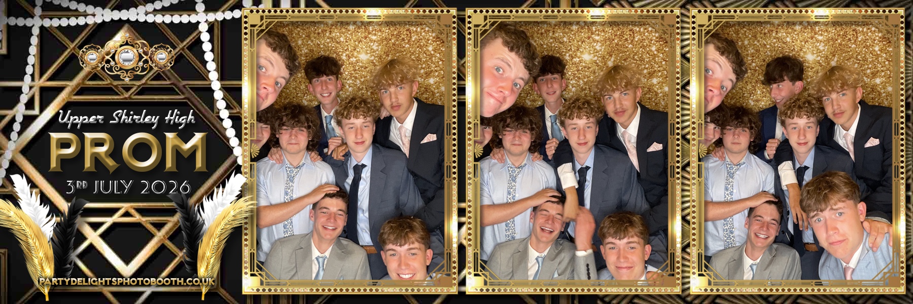 Upper Shirley High Prom | View more photos from the event at gallery.partydelightsphotobooth.co.uk/u/PartyDelightsPhotoBooth/Upper-Shirley-High-Prom
