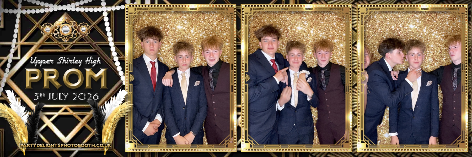 Upper Shirley High Prom | View more photos from the event at gallery.partydelightsphotobooth.co.uk/u/PartyDelightsPhotoBooth/Upper-Shirley-High-Prom