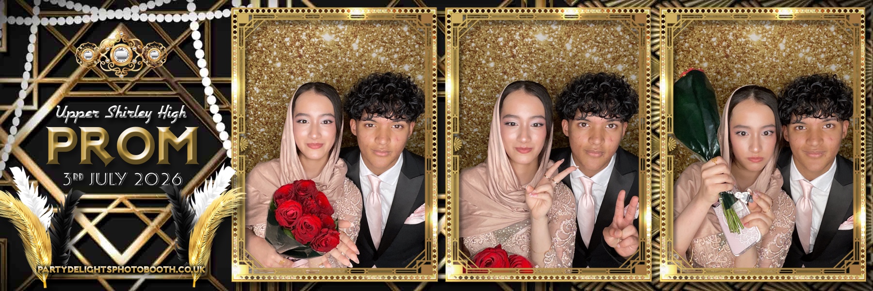 Upper Shirley High Prom | View more photos from the event at gallery.partydelightsphotobooth.co.uk/u/PartyDelightsPhotoBooth/Upper-Shirley-High-Prom