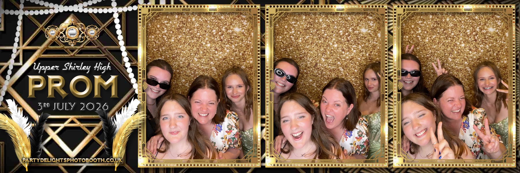 Upper Shirley High Prom | View more photos from the event at gallery.partydelightsphotobooth.co.uk/u/PartyDelightsPhotoBooth/Upper-Shirley-High-Prom