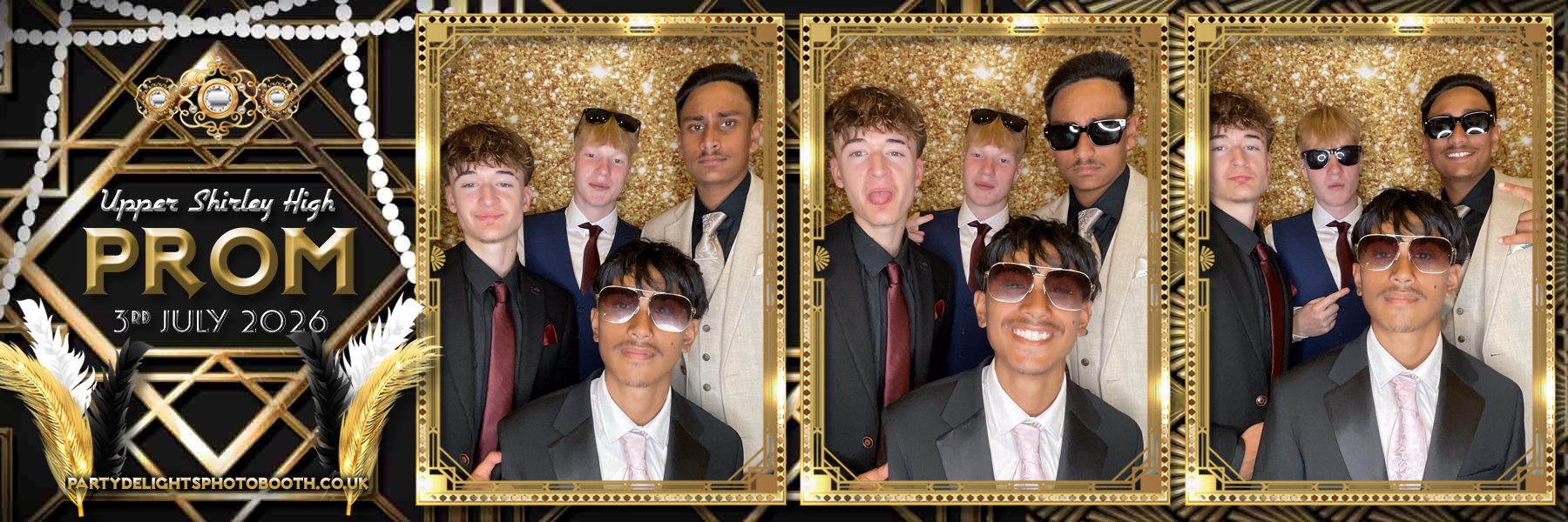 Upper Shirley High Prom | View more photos from the event at gallery.partydelightsphotobooth.co.uk/u/PartyDelightsPhotoBooth/Upper-Shirley-High-Prom