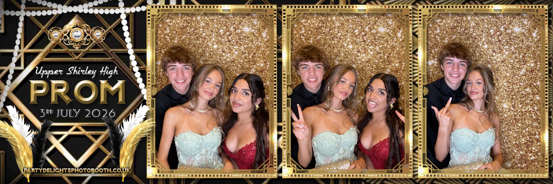 Upper Shirley High Prom | View more photos from the event at gallery.partydelightsphotobooth.co.uk/u/PartyDelightsPhotoBooth/Upper-Shirley-High-Prom