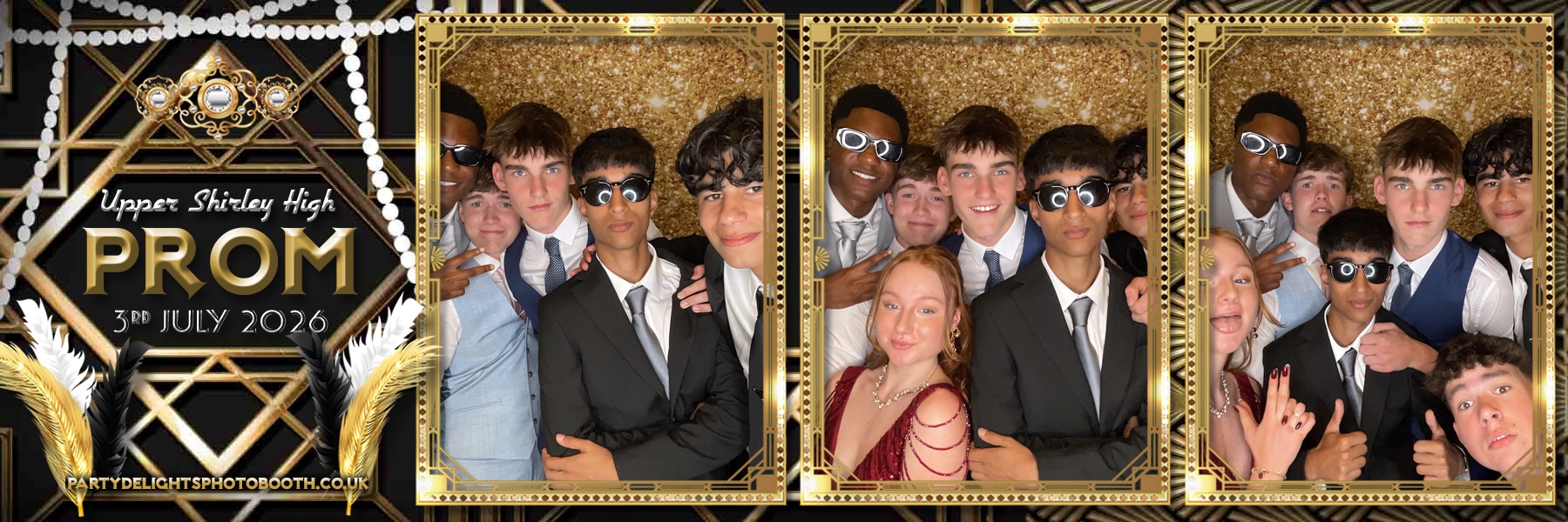 Upper Shirley High Prom | View more photos from the event at gallery.partydelightsphotobooth.co.uk/u/PartyDelightsPhotoBooth/Upper-Shirley-High-Prom