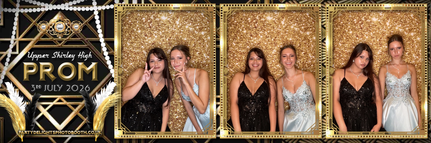Upper Shirley High Prom | View more photos from the event at gallery.partydelightsphotobooth.co.uk/u/PartyDelightsPhotoBooth/Upper-Shirley-High-Prom