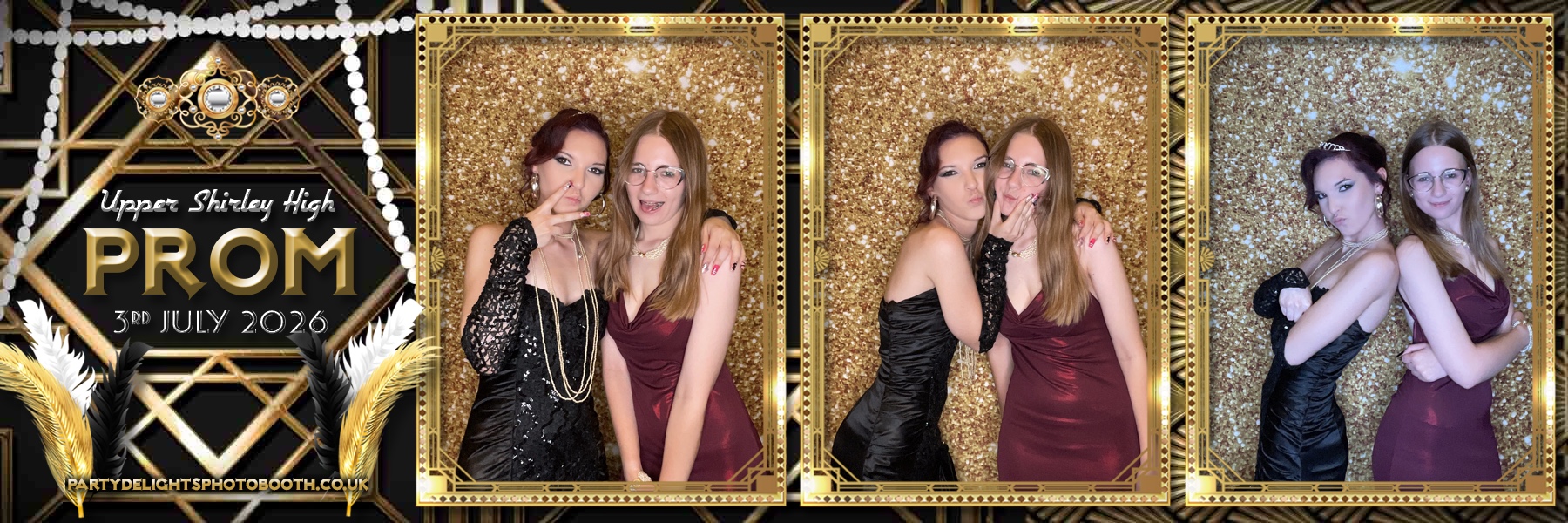 Upper Shirley High Prom | View more photos from the event at gallery.partydelightsphotobooth.co.uk/u/PartyDelightsPhotoBooth/Upper-Shirley-High-Prom