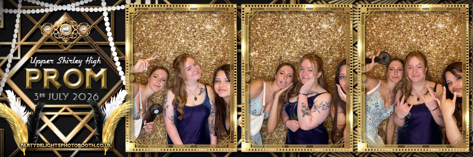 Upper Shirley High Prom | View more photos from the event at gallery.partydelightsphotobooth.co.uk/u/PartyDelightsPhotoBooth/Upper-Shirley-High-Prom