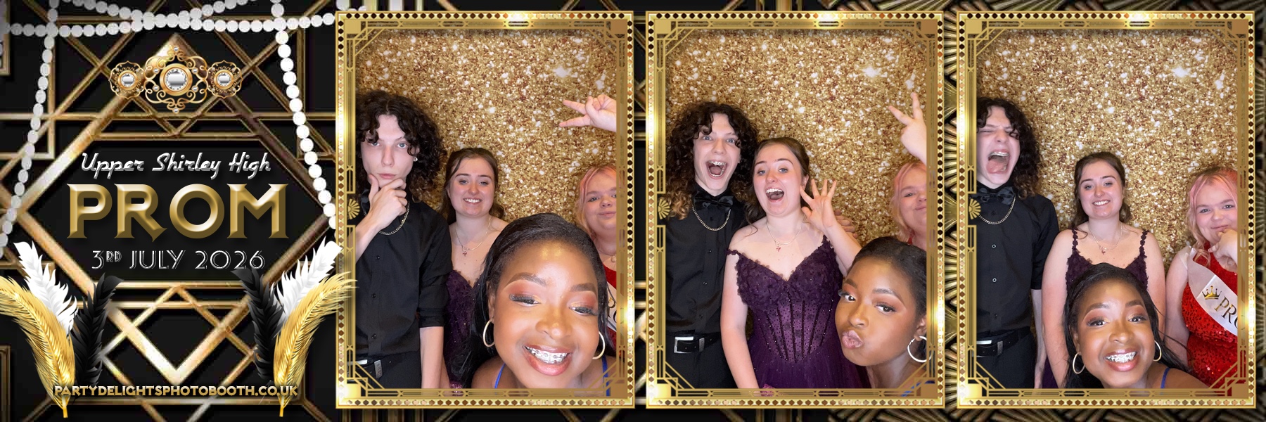 Upper Shirley High Prom | View more photos from the event at gallery.partydelightsphotobooth.co.uk/u/PartyDelightsPhotoBooth/Upper-Shirley-High-Prom