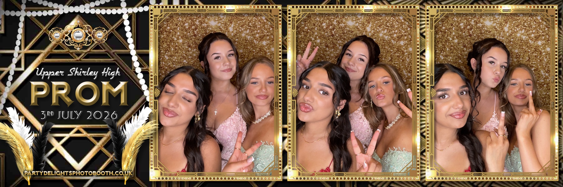 Upper Shirley High Prom | View more photos from the event at gallery.partydelightsphotobooth.co.uk/u/PartyDelightsPhotoBooth/Upper-Shirley-High-Prom