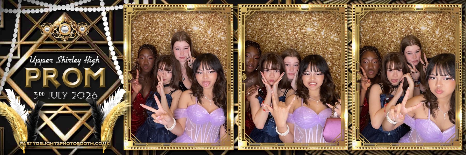Upper Shirley High Prom | View more photos from the event at gallery.partydelightsphotobooth.co.uk/u/PartyDelightsPhotoBooth/Upper-Shirley-High-Prom