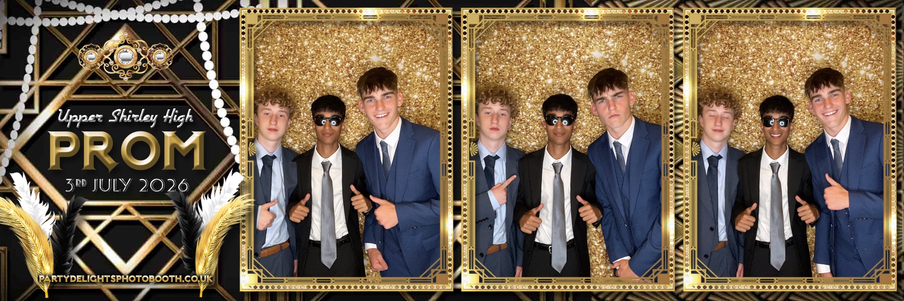 Upper Shirley High Prom | View more photos from the event at gallery.partydelightsphotobooth.co.uk/u/PartyDelightsPhotoBooth/Upper-Shirley-High-Prom