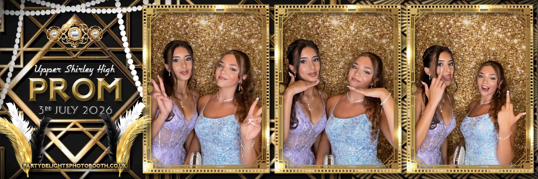 Upper Shirley High Prom | View more photos from the event at gallery.partydelightsphotobooth.co.uk/u/PartyDelightsPhotoBooth/Upper-Shirley-High-Prom