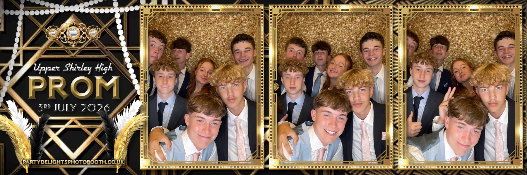 Upper Shirley High Prom | View more photos from the event at gallery.partydelightsphotobooth.co.uk/u/PartyDelightsPhotoBooth/Upper-Shirley-High-Prom