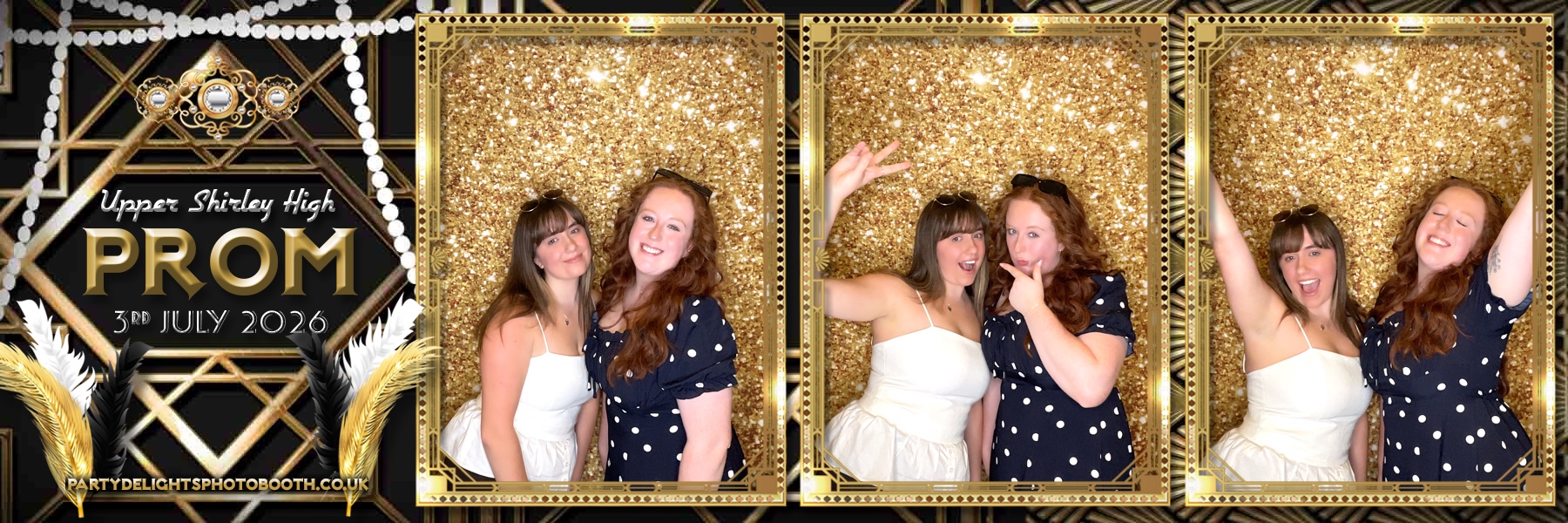 Upper Shirley High Prom | View more photos from the event at gallery.partydelightsphotobooth.co.uk/u/PartyDelightsPhotoBooth/Upper-Shirley-High-Prom