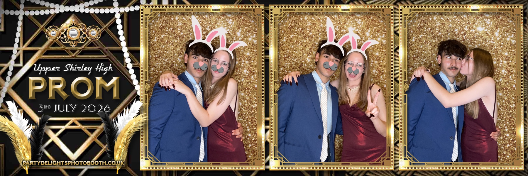 Upper Shirley High Prom | View more photos from the event at gallery.partydelightsphotobooth.co.uk/u/PartyDelightsPhotoBooth/Upper-Shirley-High-Prom