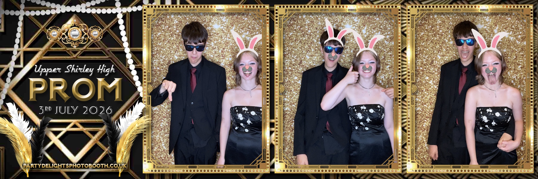 Upper Shirley High Prom | View more photos from the event at gallery.partydelightsphotobooth.co.uk/u/PartyDelightsPhotoBooth/Upper-Shirley-High-Prom