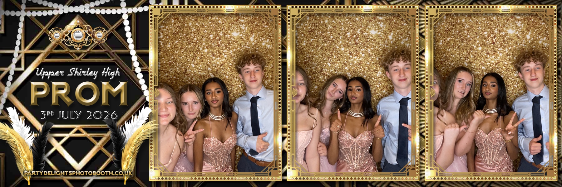 Upper Shirley High Prom | View more photos from the event at gallery.partydelightsphotobooth.co.uk/u/PartyDelightsPhotoBooth/Upper-Shirley-High-Prom
