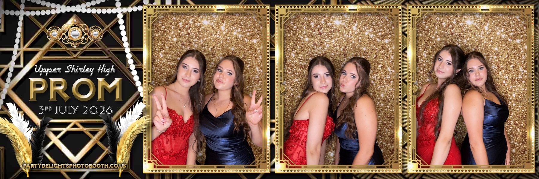 Upper Shirley High Prom | View more photos from the event at gallery.partydelightsphotobooth.co.uk/u/PartyDelightsPhotoBooth/Upper-Shirley-High-Prom
