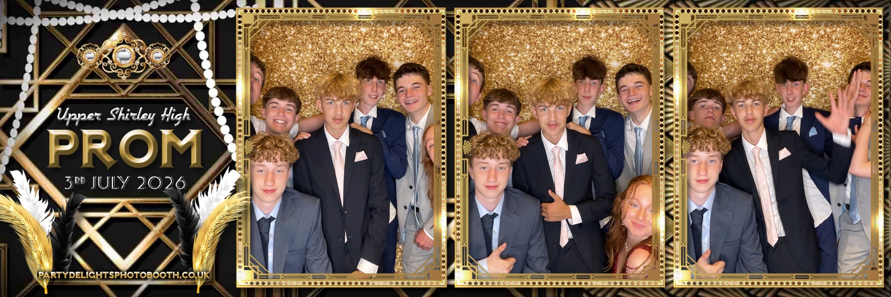 Upper Shirley High Prom | View more photos from the event at gallery.partydelightsphotobooth.co.uk/u/PartyDelightsPhotoBooth/Upper-Shirley-High-Prom