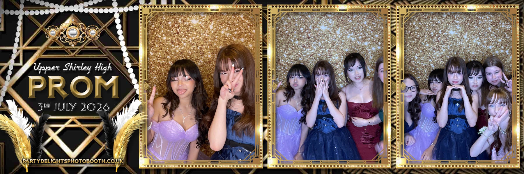 Upper Shirley High Prom | View more photos from the event at gallery.partydelightsphotobooth.co.uk/u/PartyDelightsPhotoBooth/Upper-Shirley-High-Prom
