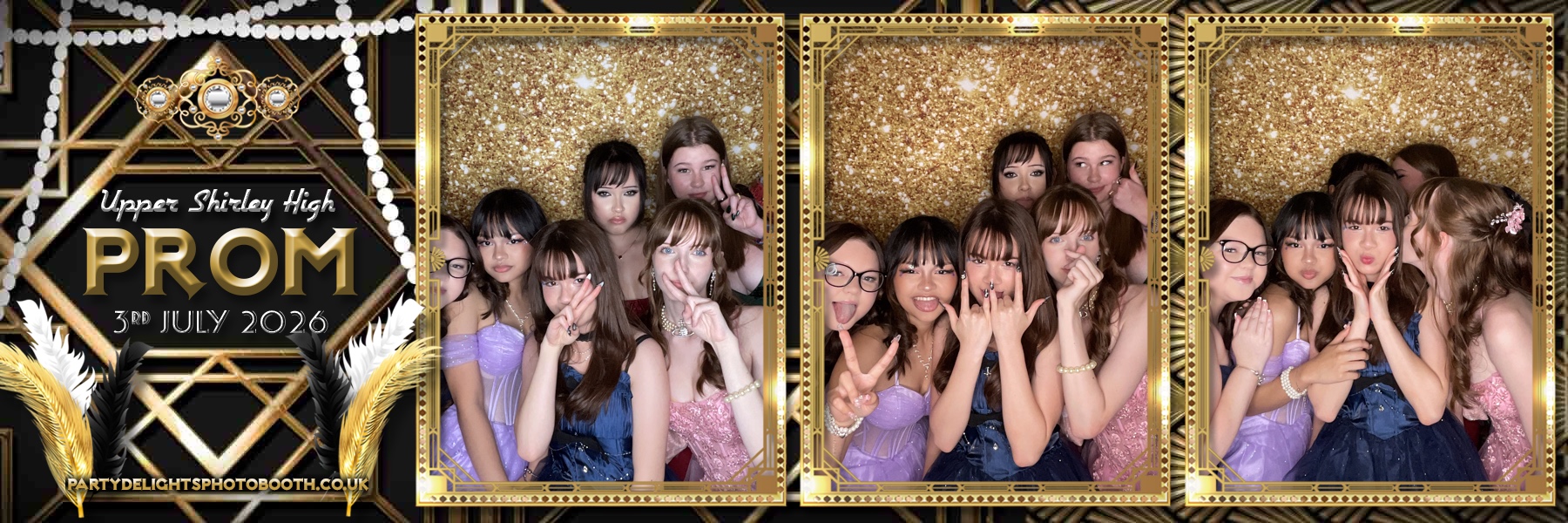 Upper Shirley High Prom | View more photos from the event at gallery.partydelightsphotobooth.co.uk/u/PartyDelightsPhotoBooth/Upper-Shirley-High-Prom