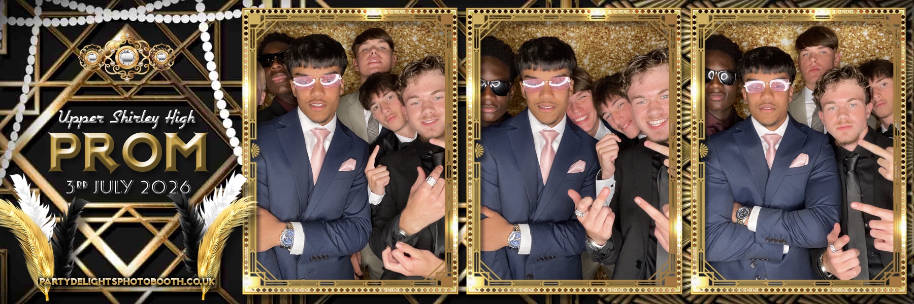 Upper Shirley High Prom | View more photos from the event at gallery.partydelightsphotobooth.co.uk/u/PartyDelightsPhotoBooth/Upper-Shirley-High-Prom