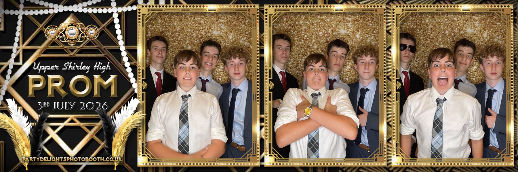 Upper Shirley High Prom | View more photos from the event at gallery.partydelightsphotobooth.co.uk/u/PartyDelightsPhotoBooth/Upper-Shirley-High-Prom