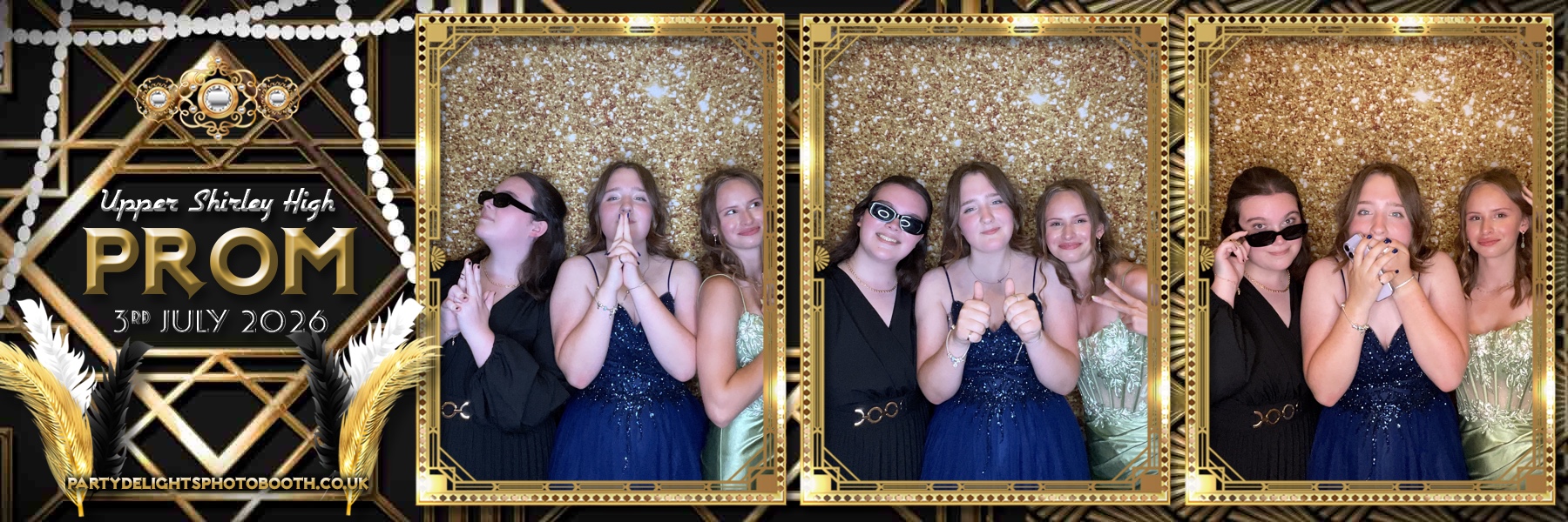 Upper Shirley High Prom | View more photos from the event at gallery.partydelightsphotobooth.co.uk/u/PartyDelightsPhotoBooth/Upper-Shirley-High-Prom
