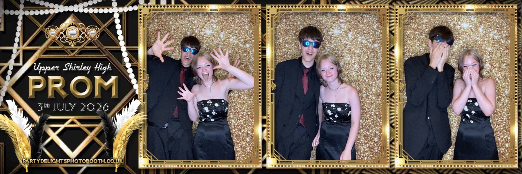 Upper Shirley High Prom | View more photos from the event at gallery.partydelightsphotobooth.co.uk/u/PartyDelightsPhotoBooth/Upper-Shirley-High-Prom