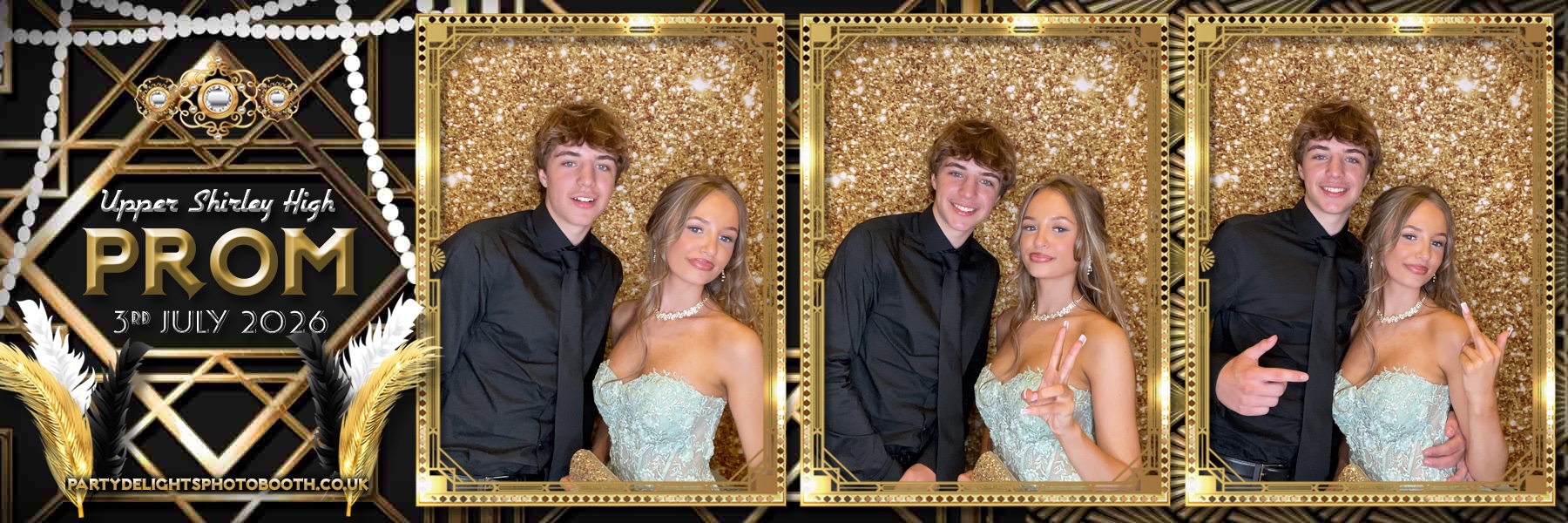 Upper Shirley High Prom | View more photos from the event at gallery.partydelightsphotobooth.co.uk/u/PartyDelightsPhotoBooth/Upper-Shirley-High-Prom