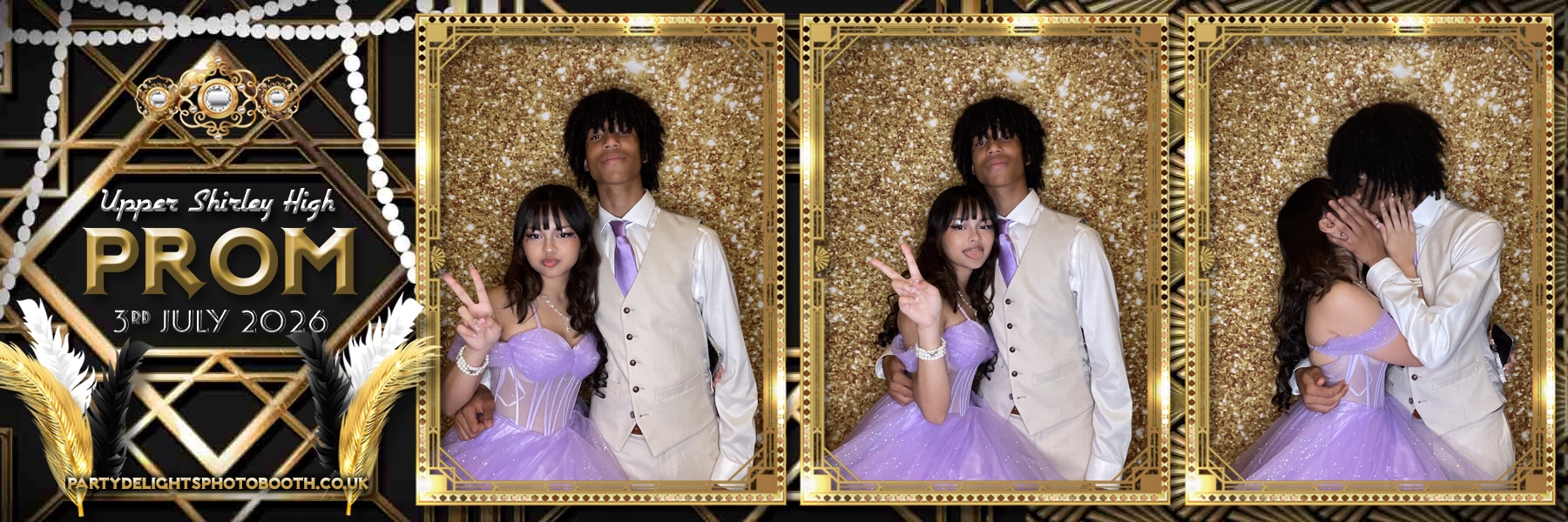 Upper Shirley High Prom | View more photos from the event at gallery.partydelightsphotobooth.co.uk/u/PartyDelightsPhotoBooth/Upper-Shirley-High-Prom