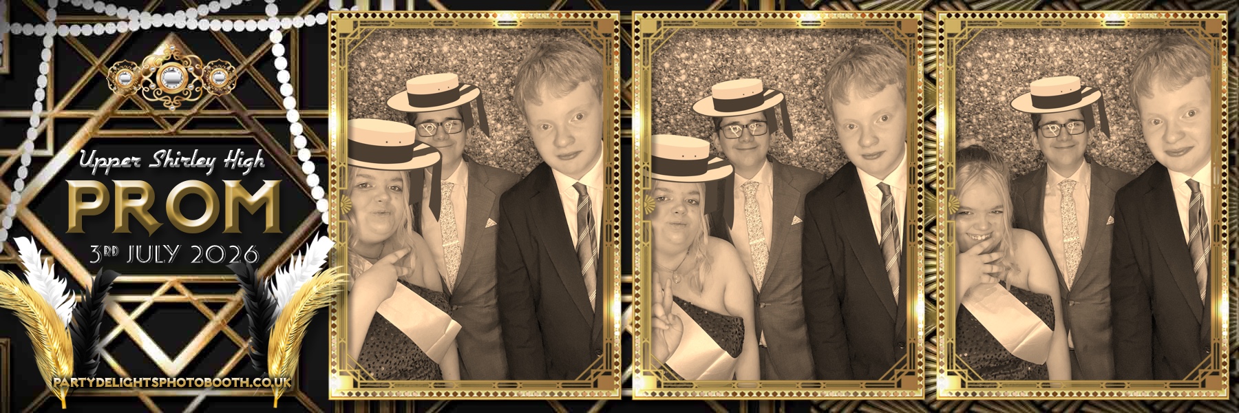 Upper Shirley High Prom | View more photos from the event at gallery.partydelightsphotobooth.co.uk/u/PartyDelightsPhotoBooth/Upper-Shirley-High-Prom