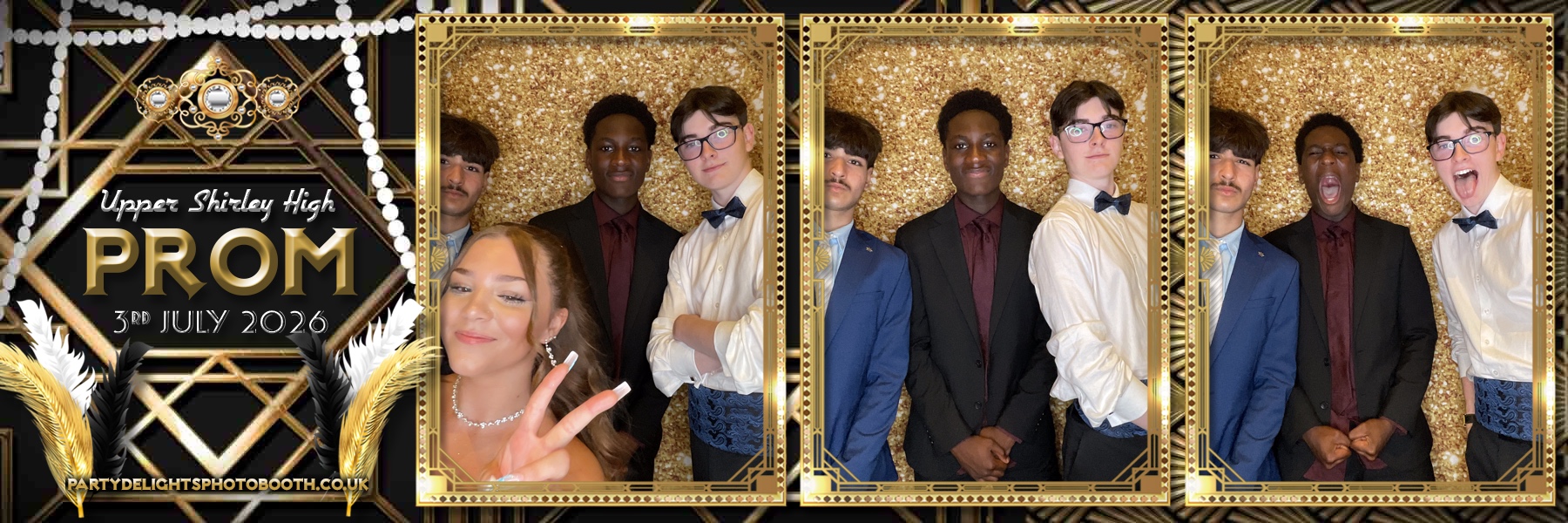 Upper Shirley High Prom | View more photos from the event at gallery.partydelightsphotobooth.co.uk/u/PartyDelightsPhotoBooth/Upper-Shirley-High-Prom