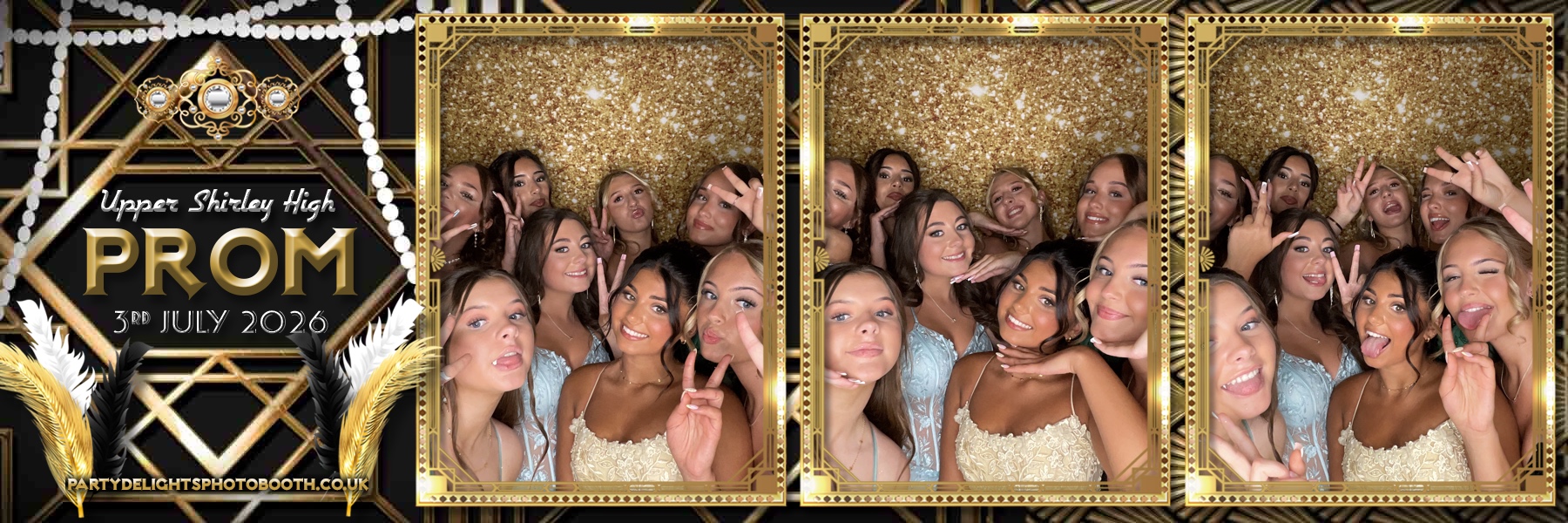 Upper Shirley High Prom | View more photos from the event at gallery.partydelightsphotobooth.co.uk/u/PartyDelightsPhotoBooth/Upper-Shirley-High-Prom