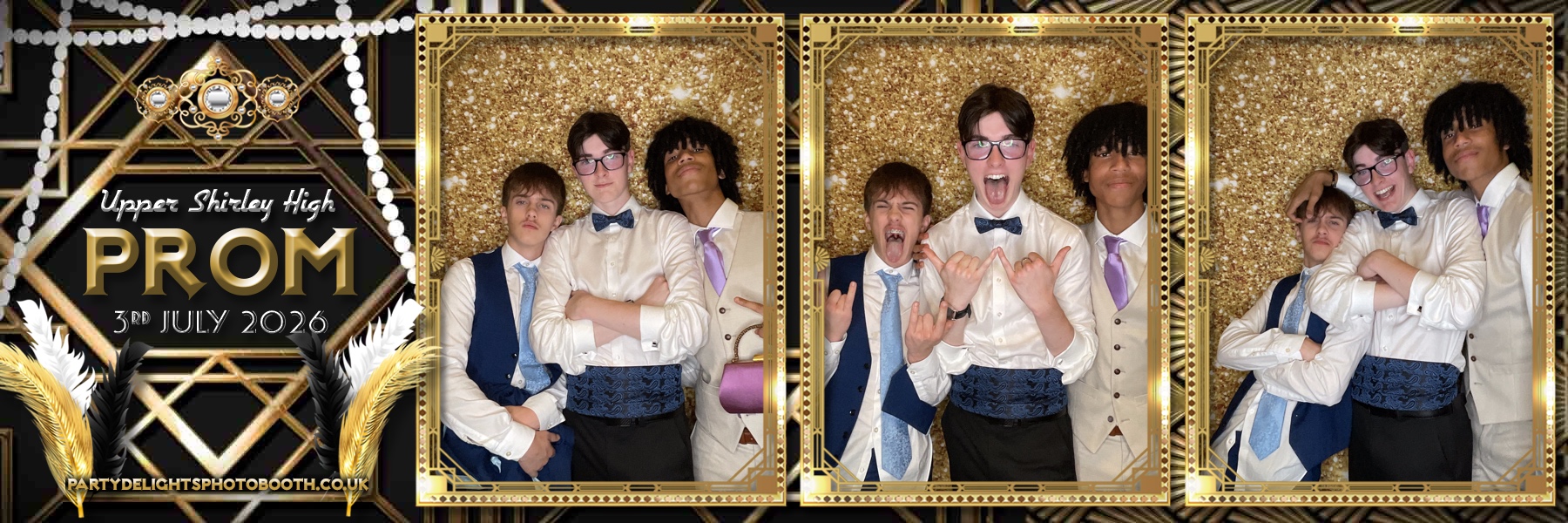 Upper Shirley High Prom | View more photos from the event at gallery.partydelightsphotobooth.co.uk/u/PartyDelightsPhotoBooth/Upper-Shirley-High-Prom