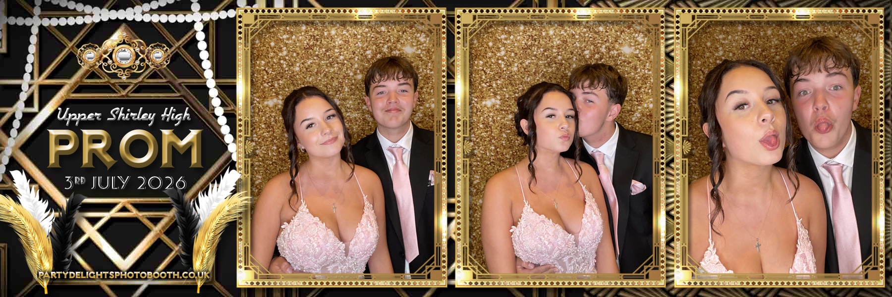 Upper Shirley High Prom | View more photos from the event at gallery.partydelightsphotobooth.co.uk/u/PartyDelightsPhotoBooth/Upper-Shirley-High-Prom