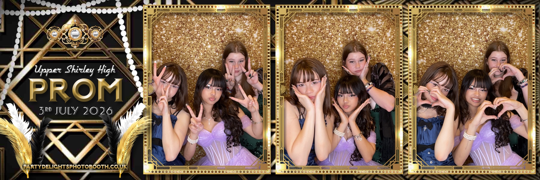 Upper Shirley High Prom | View more photos from the event at gallery.partydelightsphotobooth.co.uk/u/PartyDelightsPhotoBooth/Upper-Shirley-High-Prom