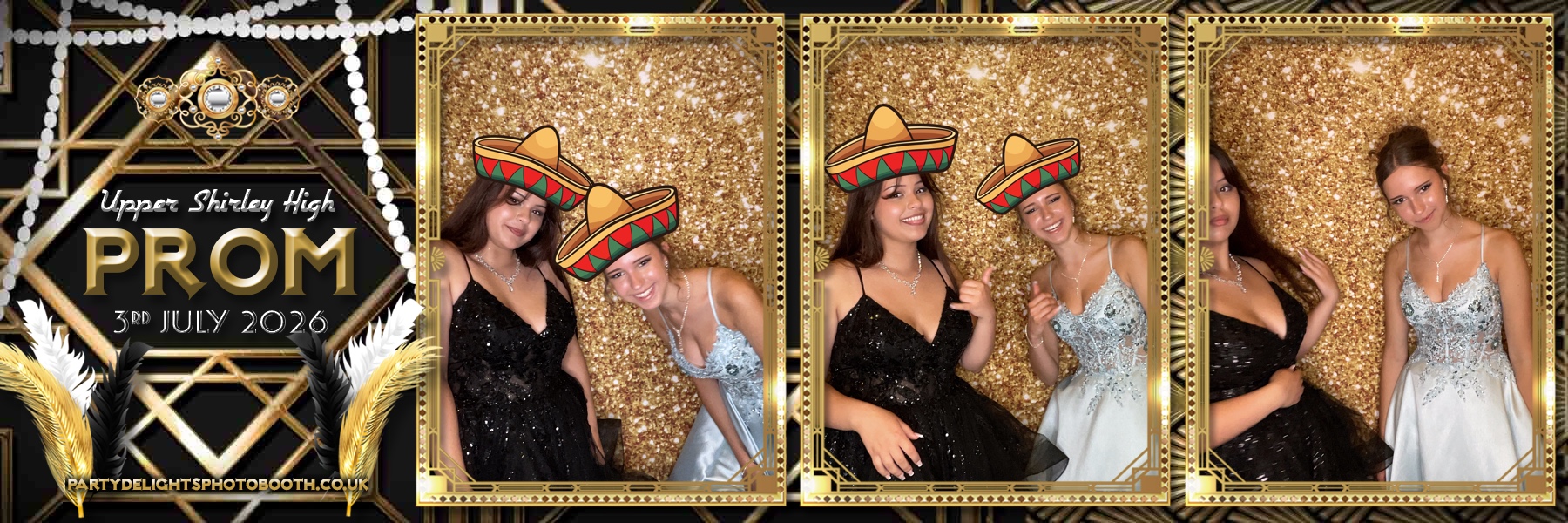 Upper Shirley High Prom | View more photos from the event at gallery.partydelightsphotobooth.co.uk/u/PartyDelightsPhotoBooth/Upper-Shirley-High-Prom