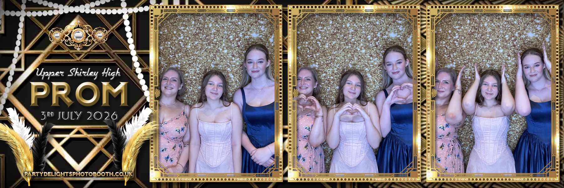Upper Shirley High Prom | View more photos from the event at gallery.partydelightsphotobooth.co.uk/u/PartyDelightsPhotoBooth/Upper-Shirley-High-Prom