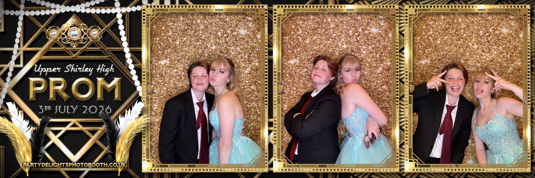 Upper Shirley High Prom | View more photos from the event at gallery.partydelightsphotobooth.co.uk/u/PartyDelightsPhotoBooth/Upper-Shirley-High-Prom
