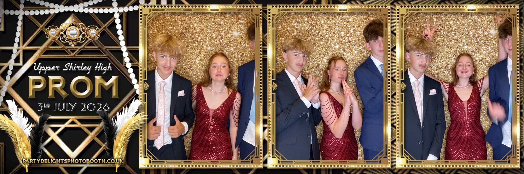 Upper Shirley High Prom | View more photos from the event at gallery.partydelightsphotobooth.co.uk/u/PartyDelightsPhotoBooth/Upper-Shirley-High-Prom