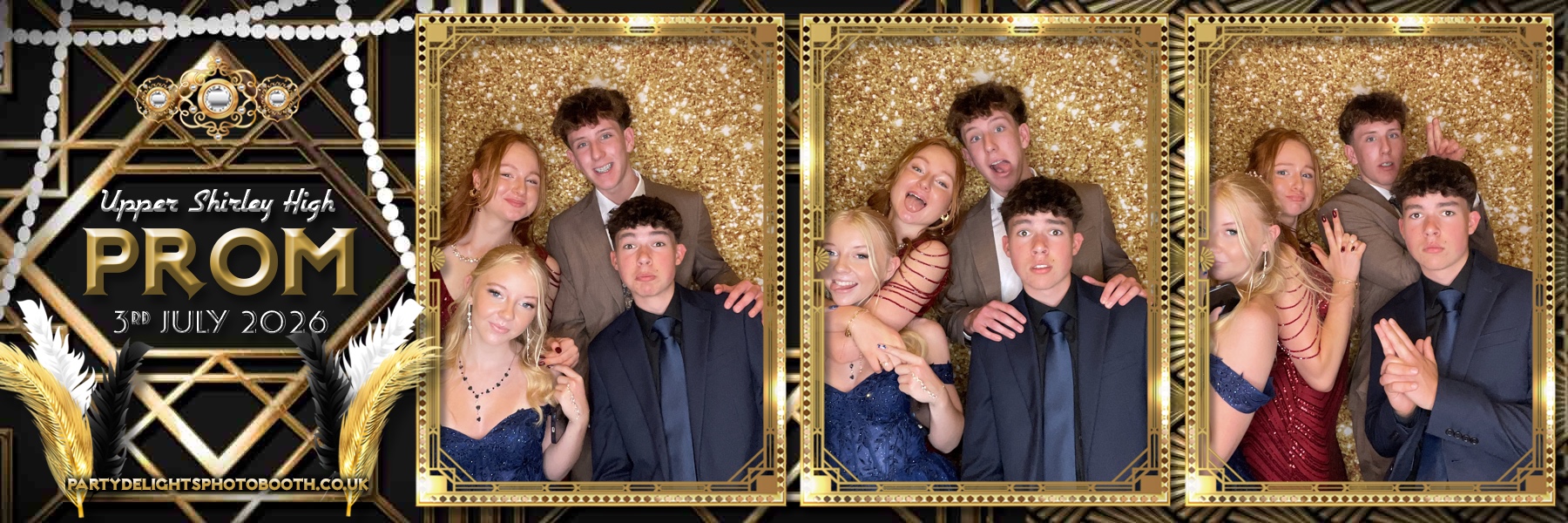 Upper Shirley High Prom | View more photos from the event at gallery.partydelightsphotobooth.co.uk/u/PartyDelightsPhotoBooth/Upper-Shirley-High-Prom