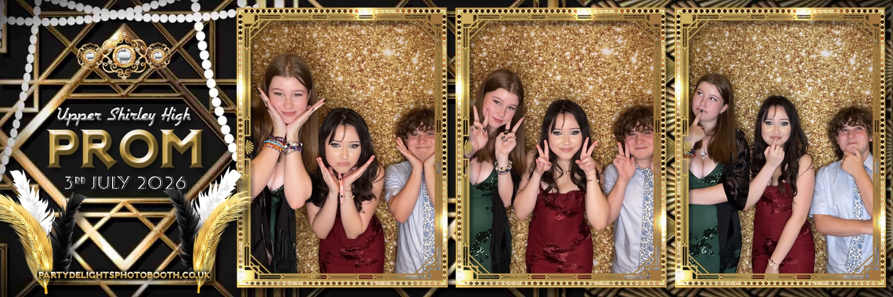 Upper Shirley High Prom | View more photos from the event at gallery.partydelightsphotobooth.co.uk/u/PartyDelightsPhotoBooth/Upper-Shirley-High-Prom