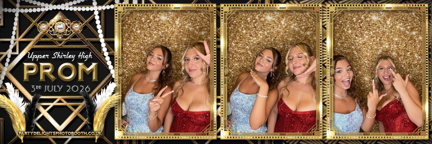 Upper Shirley High Prom | View more photos from the event at gallery.partydelightsphotobooth.co.uk/u/PartyDelightsPhotoBooth/Upper-Shirley-High-Prom