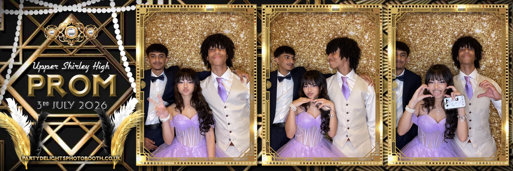 Upper Shirley High Prom | View more photos from the event at gallery.partydelightsphotobooth.co.uk/u/PartyDelightsPhotoBooth/Upper-Shirley-High-Prom