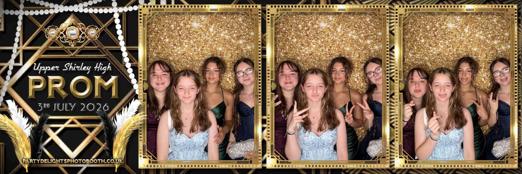 Upper Shirley High Prom | View more photos from the event at gallery.partydelightsphotobooth.co.uk/u/PartyDelightsPhotoBooth/Upper-Shirley-High-Prom