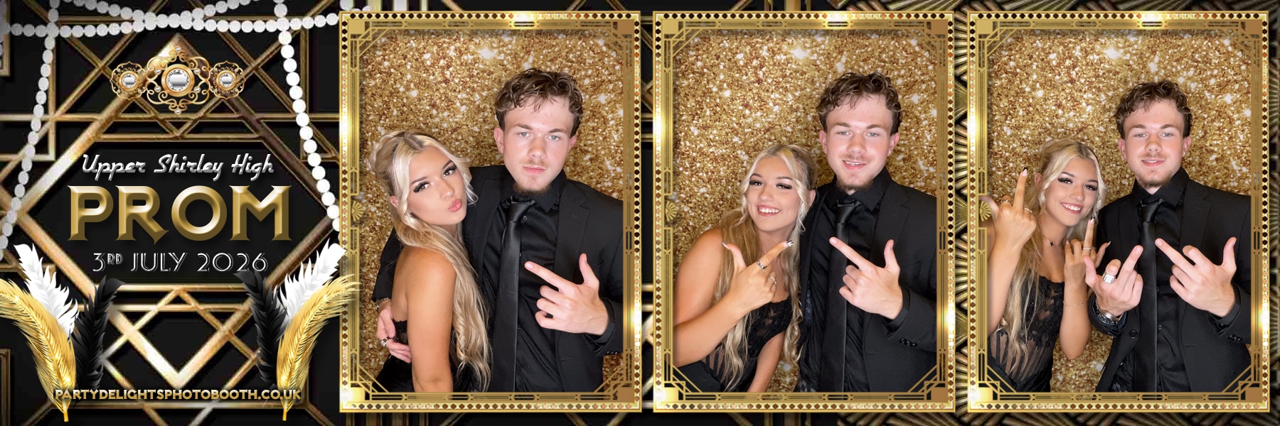 Upper Shirley High Prom | View more photos from the event at gallery.partydelightsphotobooth.co.uk/u/PartyDelightsPhotoBooth/Upper-Shirley-High-Prom