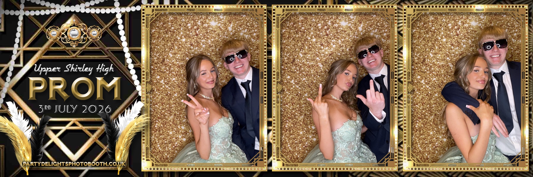 Upper Shirley High Prom | View more photos from the event at gallery.partydelightsphotobooth.co.uk/u/PartyDelightsPhotoBooth/Upper-Shirley-High-Prom